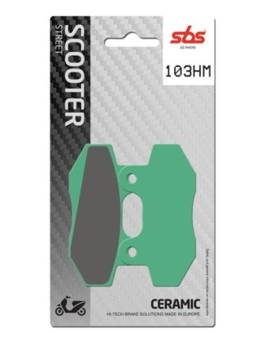 Pastilla de freno SBS P103-HM