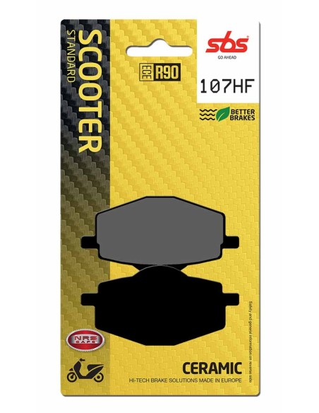 Pastilla de freno SBS P107-HF
