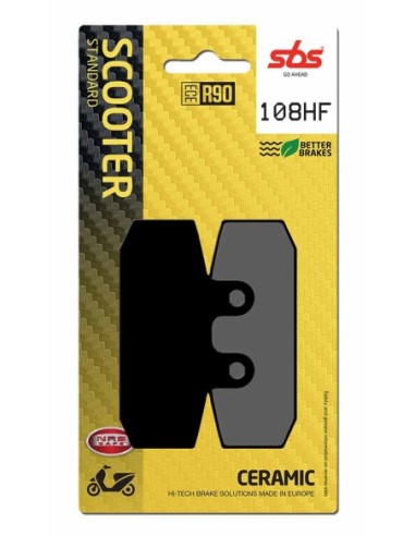 Pastilla de freno SBS P108-HF