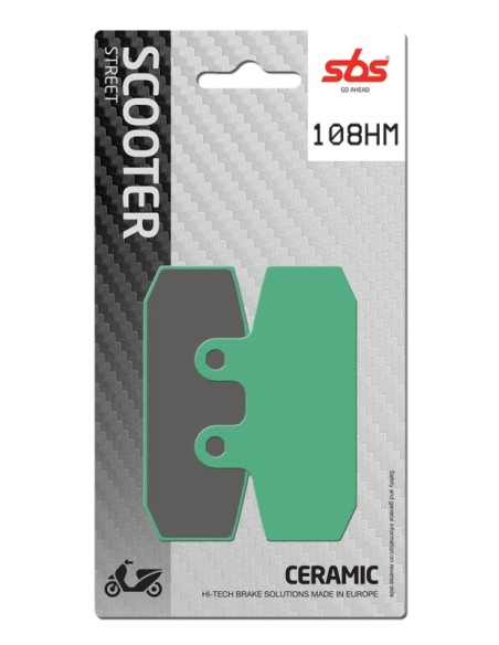 Pastilla de freno SBS P108-HM