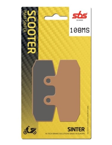 Pastilla de freno SBS P108-MS
