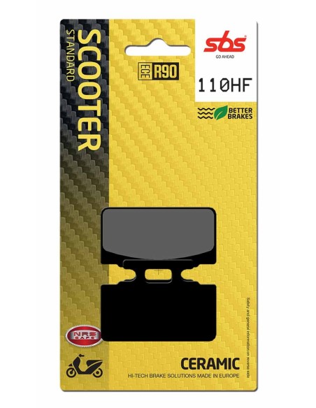 Pastilla de freno SBS P110-HF