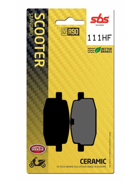 Pastilla de freno SBS P111-HF