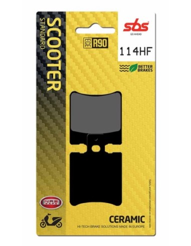 Pastilla de freno SBS P114-HF