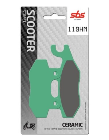 Pastilla de freno SBS P119-HM