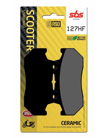 Pastilla de freno SBS P127-HF