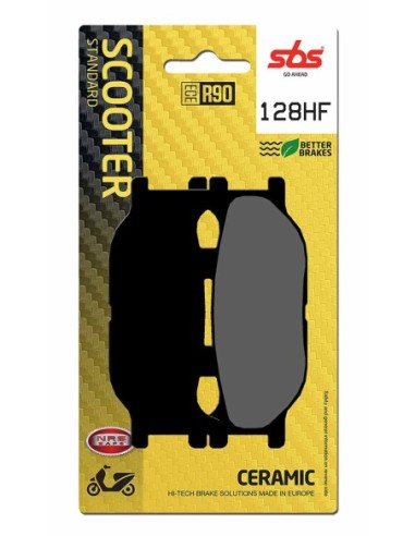 Pastilla de freno SBS P128-HF