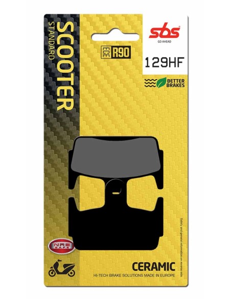 Pastilla de freno SBS P129-HF