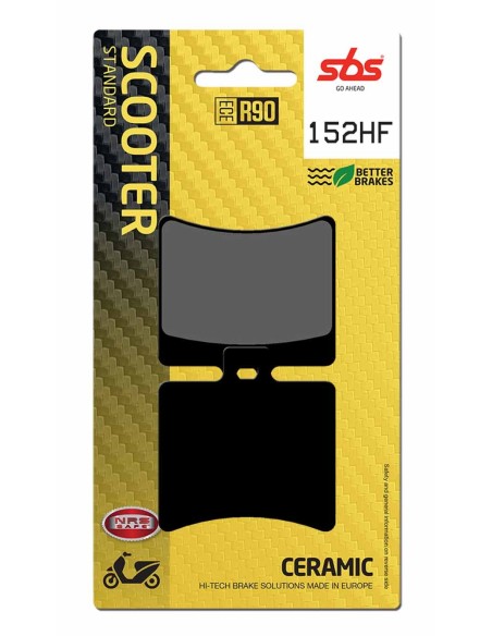Pastilla de freno SBS P152-HF