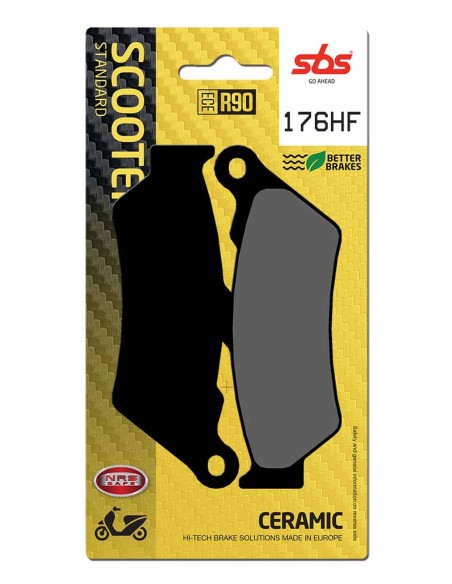 Pastilla de freno SBS P176-HF