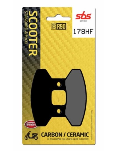 Pastilla de freno SBS P178-HF