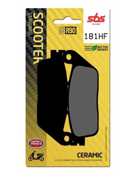 Pastilla de freno SBS P181-HF