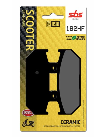 Pastilla de freno SBS P182-HF