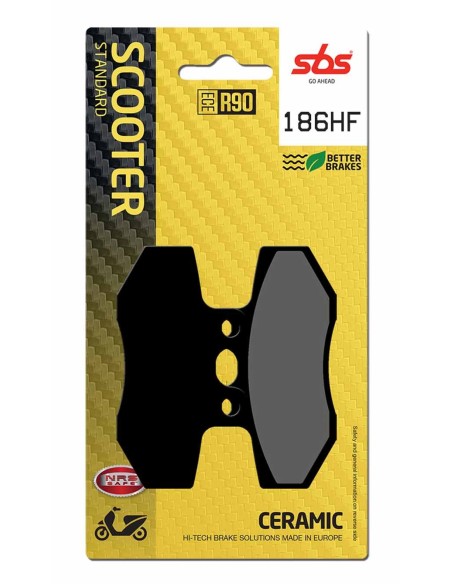 Pastilla de freno SBS P186-HF