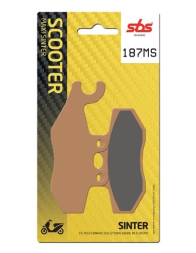 Pastilla de freno SBS P187-MS