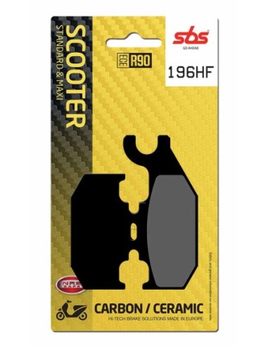 Pastilla de freno SBS P196-HF
