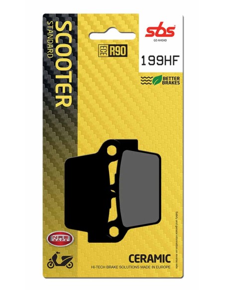 Pastilla de freno SBS P199-HF