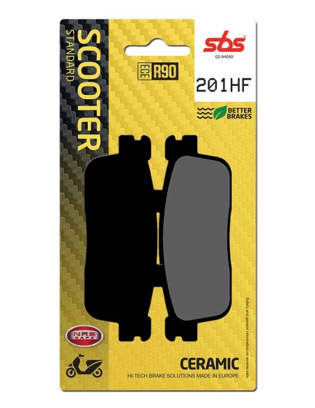 Pastilla de freno SBS P201-HF
