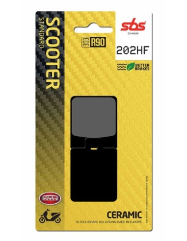Pastilla de freno SBS P202-HF