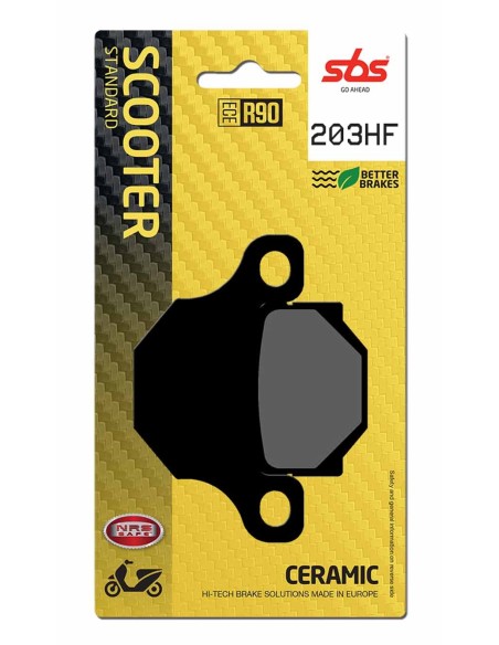 Pastilla de freno SBS P203-HF
