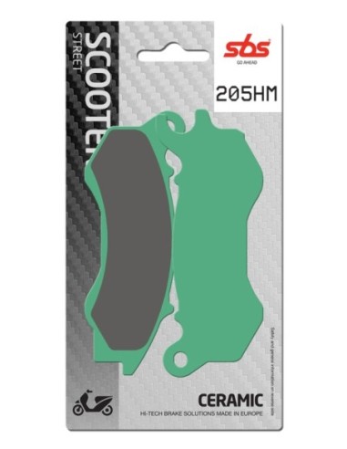 Pastilla de freno SBS P205-HM