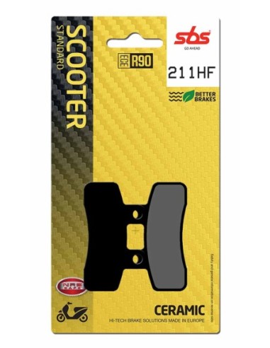 Pastilla de freno SBS P211-HF