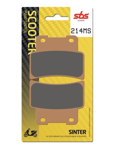 Pastilla de freno SBS P214-MS