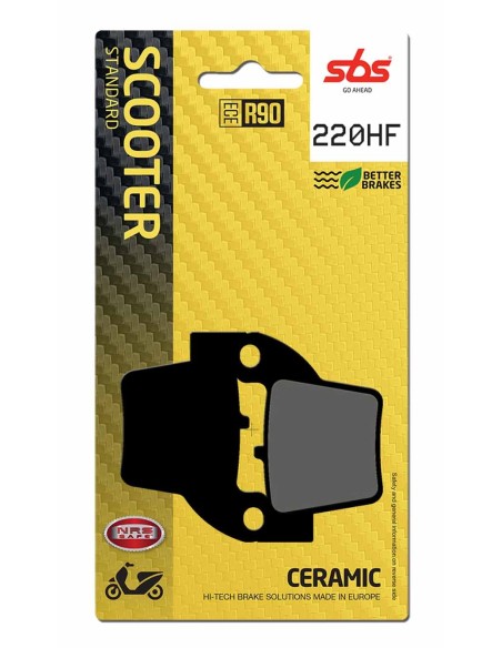 Pastilla de freno SBS P220-HF