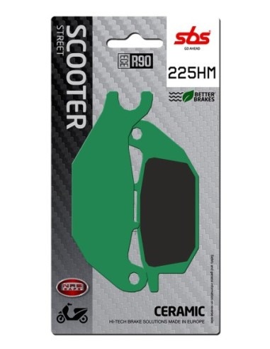Pastilla de freno SBS P225-HM