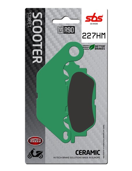 Pastilla de freno SBS P227-HM