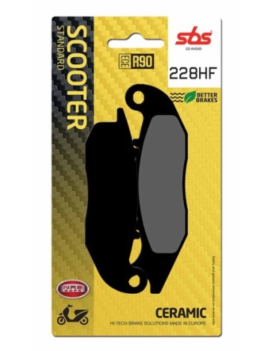 Pastilla de freno SBS P228-HF