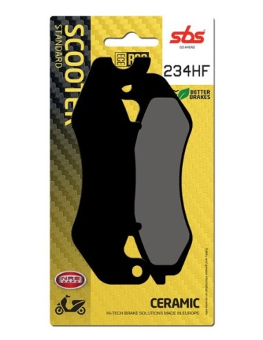 Pastilla de freno SBS P234-HF