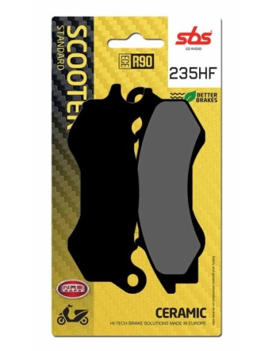 Pastilla de freno SBS P235-HF
