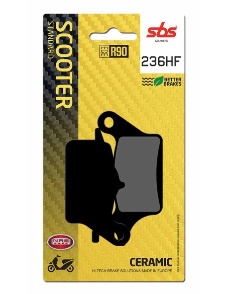 Pastilla de freno SBS P236-HF