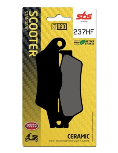 Pastilla de freno SBS P237-HF