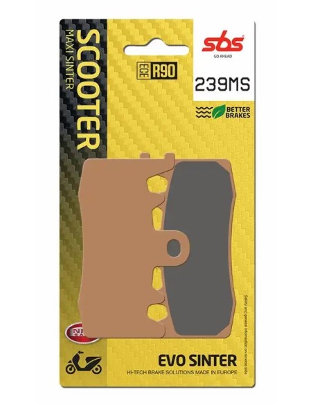 Pastilla de freno SBS P239-MS