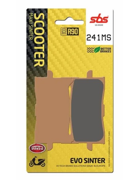 Pastilla de freno SBS P241-MS