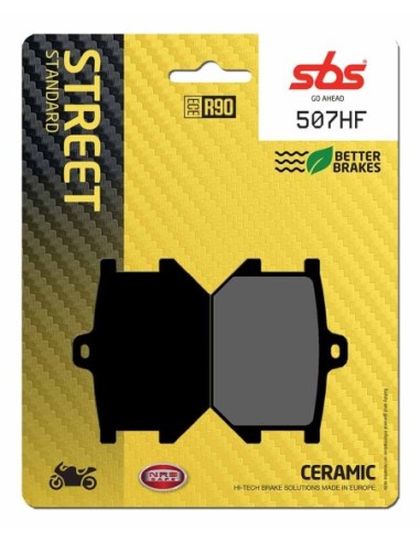 Pastilla de freno SBS P507-HF