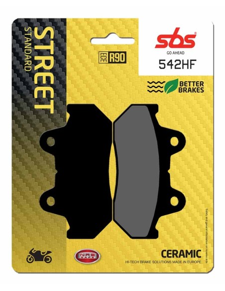 Pastilla de freno SBS P542-HF