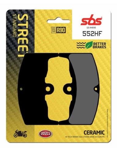 Pastilla de freno SBS P552-HF