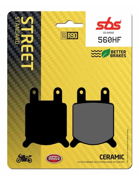 Pastilla de freno SBS P560-HF
