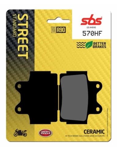 Pastilla de freno SBS P570-HF