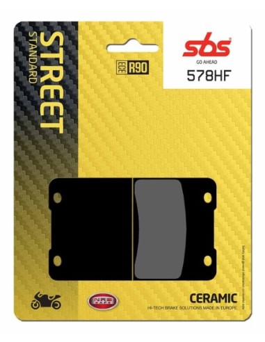 Pastilla de freno SBS P578-HF