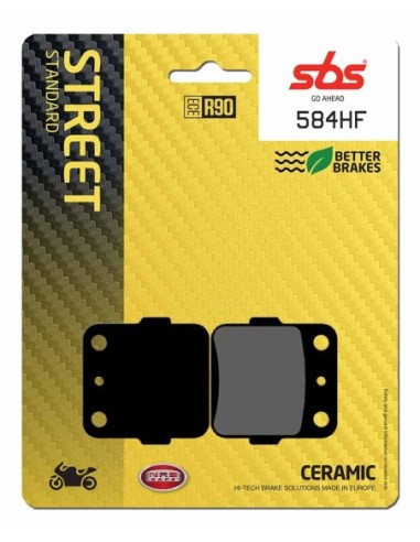 Pastilla de freno SBS P584-HF