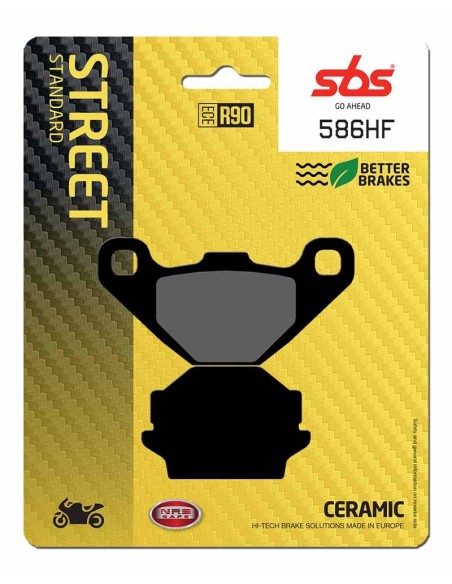 Pastilla de freno SBS P586-HF
