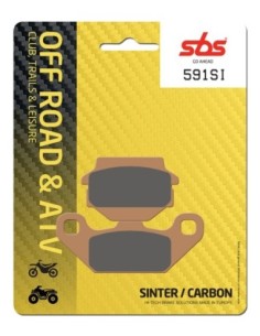 Pastilla de freno SBS P591-SI