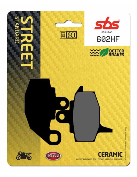 Pastilla de freno SBS P602-HF