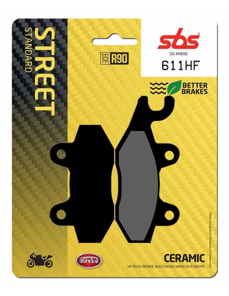 Pastilla de freno SBS P611-HF