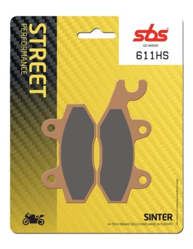 Pastilla de freno SBS P611-HS