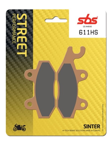 Pastilla de freno SBS P611-HS